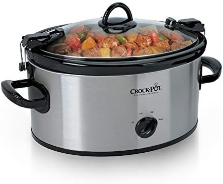 Crock-Pot Cook & Carry 6 Quart Portable Slow Cooker jf fv